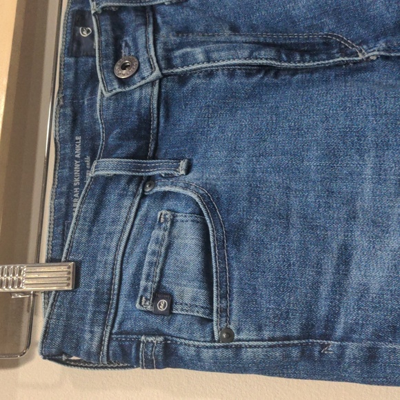AG Adriano Goldschmied Women's Farrah Skinny Ankle Jean Size 26R High Rise - Picture 4 of 9